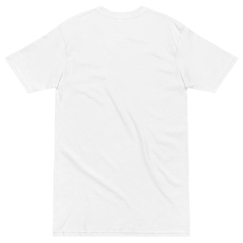 White – Sampling Layers – Essential Small Logo Tee