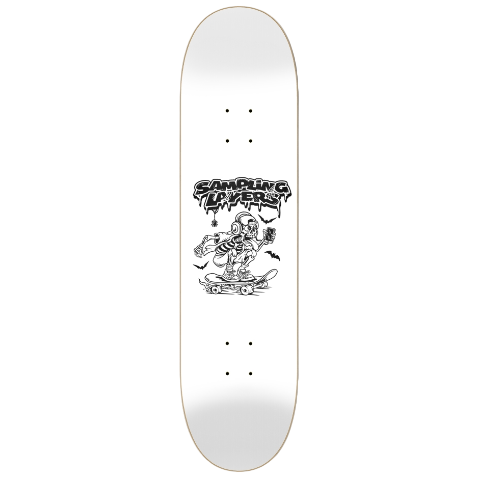 Sampling Layers - Undead Shredder Skateboard